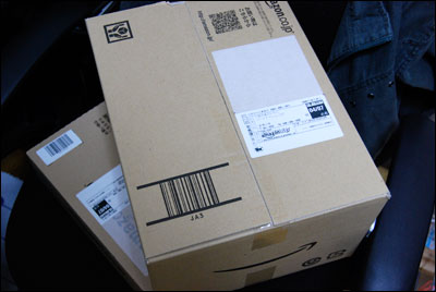 Amazonプライム会員のお急ぎ便の商品が到着